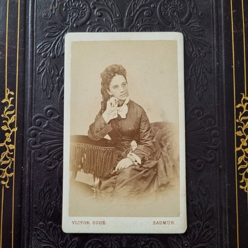 Photo cdv ancienne - ancienne, 1870