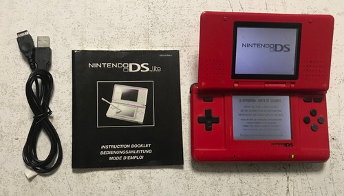 Console nintendo rouge - rouge, 1er