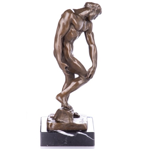 Sculpture homme bronze - homme,