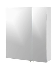 Armoire miroir blanche 60 cm en aggloméré Schildmeyer
