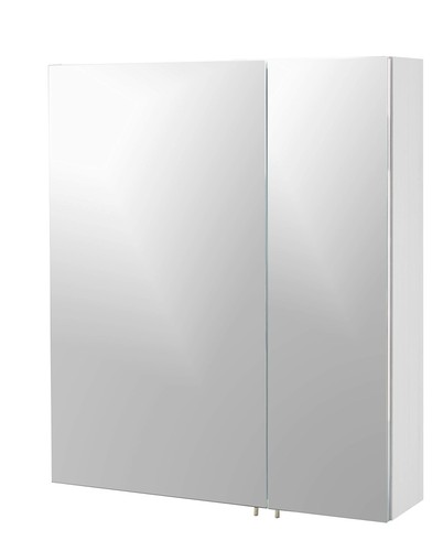 Armoire miroir blanche - , cm