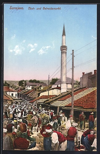 Carte postale sarajevo - postale,