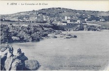 CPA - HERAULT - SETE, La Corniche et St-Clair (7)