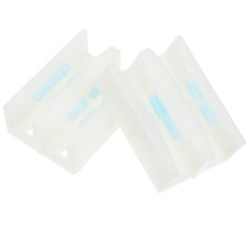  2 Pcs Roulette Portail Coulissant Porte Douche Coulissante En Verre