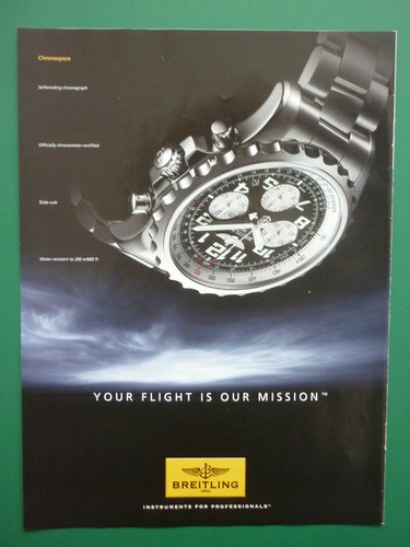 2012 2013 pub montre breitling - pub,