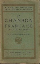 LA CHANSON FRANÇAISE DU XVe