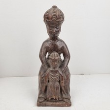 Vierge, Montserrat ? Majesté, Bois, 19ÈME ? 18ÈME ? Sculpté, Statuette, Couronne