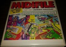 JOHNNY HALLYDAY introuvable COFFRET No19 DISQUETTE MUSICALE MIDIFILE + CADEAU