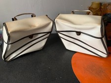 Paire de petite sacoche vintage Vélo Solex , Mobylette, Mini Vélo motobécane etc