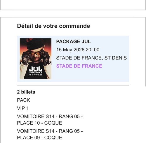 Package jul vip paris - package,