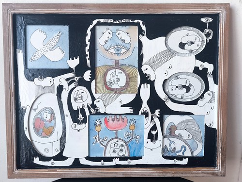 Sara picazo peinture - peinture, signée