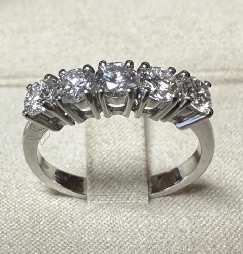 Bague alliance blanc 18 - en,
