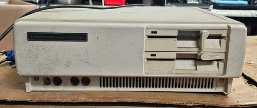 Vintage retro gaming tandy - vintage,