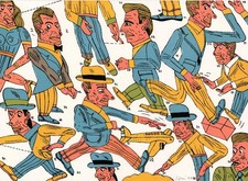 Antonio Segui, Estampe, Les