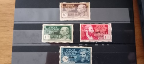 Timbres afrique equatoriale - afrique,