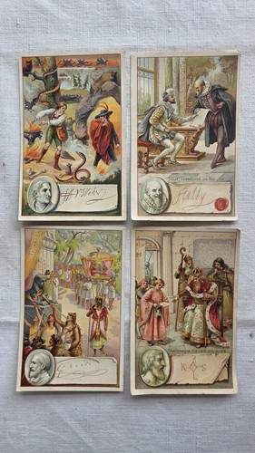 Lot cartes chromo pub cacao - cartes,