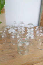 Lot de 19 Ventouses Médicales Anciennes en Verre Soufflé, 19 ème