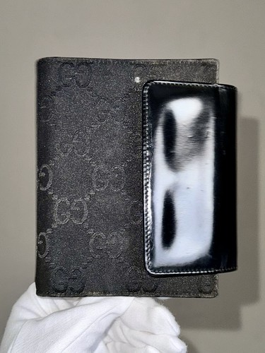 Gucci agenda notebook black - gucci,