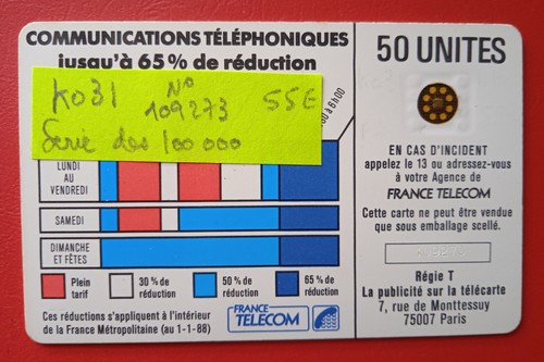 Télécarte ko31 pe - télécarte,