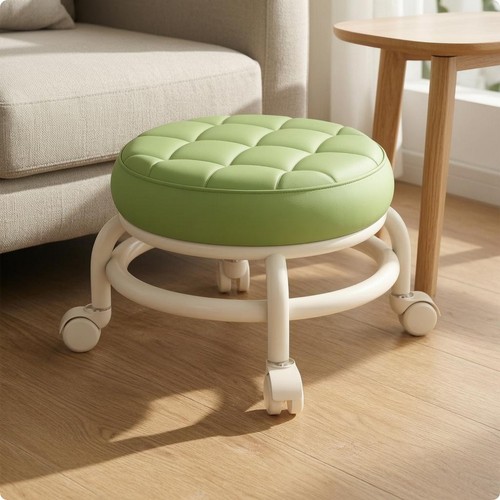 Tabouret rond roulettes - tabouret,