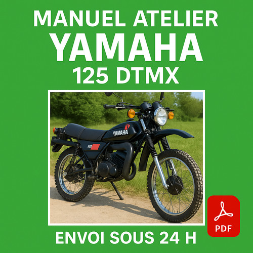 Manuel atelier yamaha - manuel, dtmx