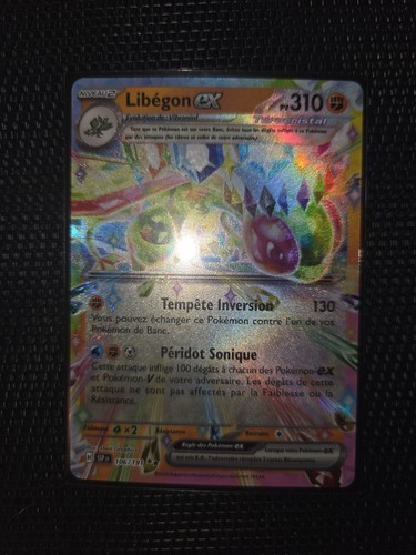 Carte pokémon libégon - carte,