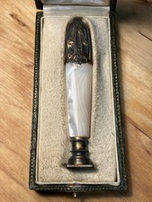 Ancien sceau en argent et