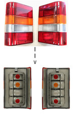 2x LAMPE FEU ARRIERE GAUCHE DROITE pour CITROEN C15 (1984-2005)