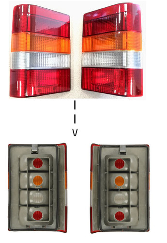 Lampe feu arriere gauche - 2x,