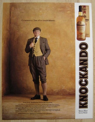 Publicité papier whisky - papier,