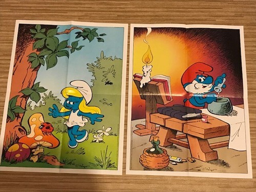 Schtroumpfs mini posters - schtroumpfs,