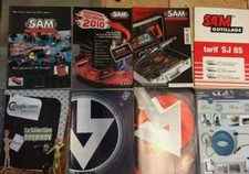 Lot de 18 catalogues