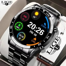 🔥Montre connectée Smartwatch pour homme montre connectée robuste avec tracker