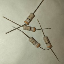 39 Ohm 1 Watt  Résistance Puissance   NOS       Lot 4 Pcs     DepF15h2