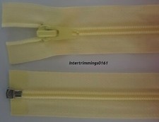 YKK Fermeture Éclair,Citron,18 "/ 46CM,Nylon Dents Plastique Bout Ouvert,NO.5