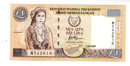 Chypre cyprus billet pound - chypre, 1