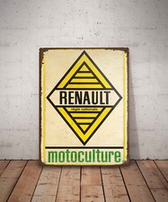 Plaque métal vintage Renault