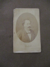 PHOTOGRAPHIE ANCIENNE du DOMPTEUR DE LIONS "BIDEL".  Alphonse BERNOUX  LYON