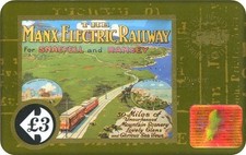 TELECARTE TRAIN ILE DE MAN /