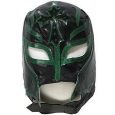 Masque de lutte semi-pro géant Rey Mysterio Little noir vert foncé