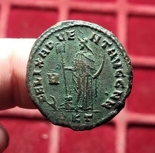 #112-1 ~ CONSTANCE Ier CHLORE - Follis - FELIX ADVENTVS AVGG NN - PKT Carthage