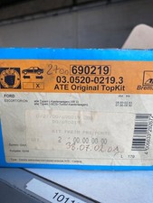 kit frein arrière ford orion