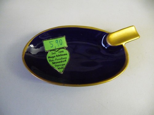 Petit cendrier bleu - , cobalt