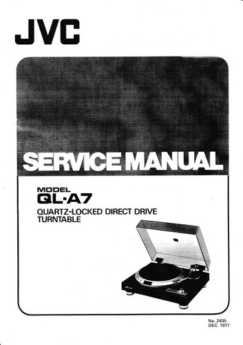 Service manuel instructions - service, d'instructions
