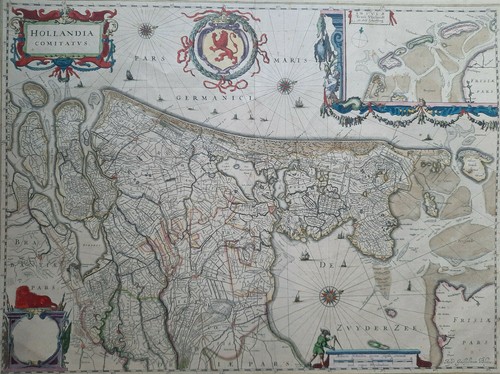 Hollandia comitatus carte - comitatus,