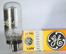 Tube 17AX4GTA/17DM4A GE NOS NIB neuf 1 pièce en boîte