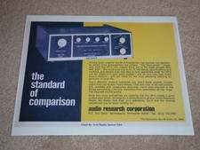 Audio research classique - research, ad