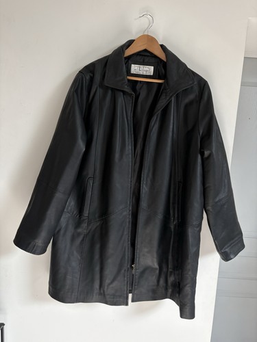 Renard veste cuir noir - renard,