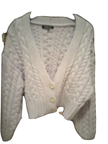 Gilet laine mauve - , femme