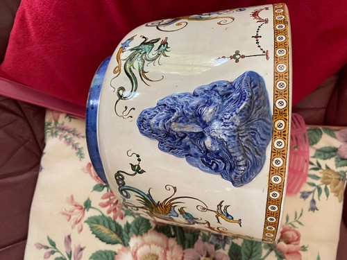 Cache pot faience gien - faience,